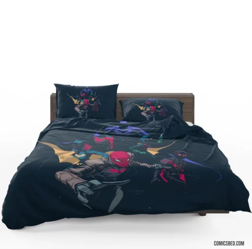 Batman Family Dynamic Bat Clan Comic Bedding Set