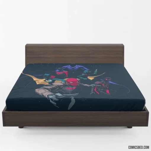 Batman Family Dynamic Bat Clan Comic Fitted Sheet