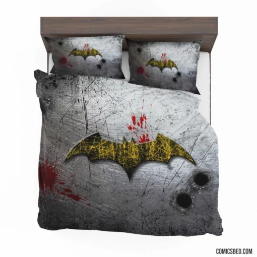 Batman Gotham Dark Protector Returns Comic Bedding Set 1