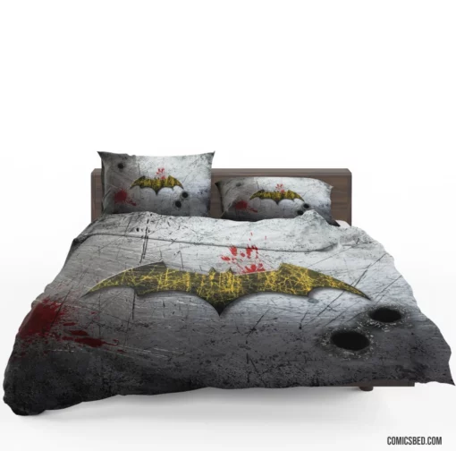 Batman Gotham Dark Protector Returns Comic Bedding Set