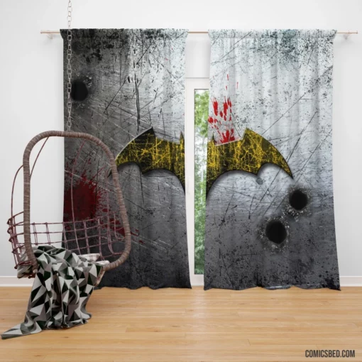 Batman Gotham Dark Protector Returns Comic Curtain