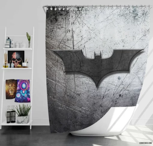 Batman Gotham Eternal Dark Knight Comic Shower Curtain