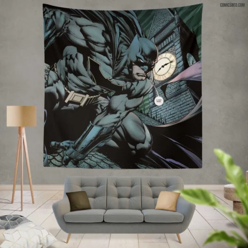 Batman Gotham Guardian Comic Wall Tapestry