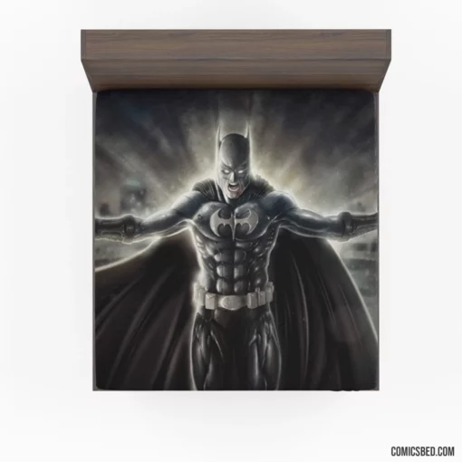 Batman Guardian of Gotham City Comic Fitted Sheet 1