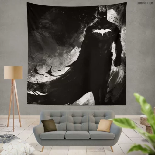 Batman Guardian of Gotham Comic Wall Tapestry