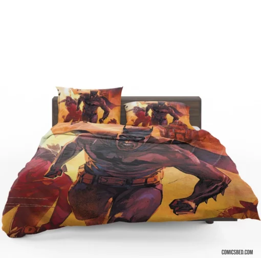 Batman Guardian of the Night Comic Bedding Set