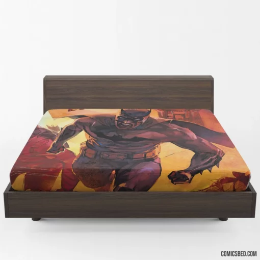 Batman Guardian of the Night Comic Fitted Sheet