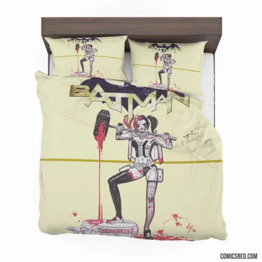 Batman & Harley Quinn Duo Comic Bedding Set 1