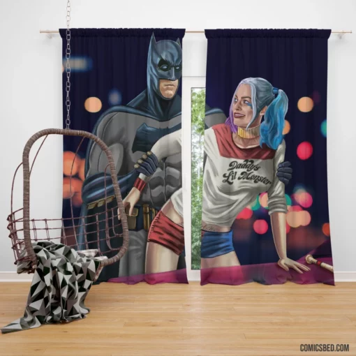 Batman Harley Quinn Unlikely Allies Comic Curtain