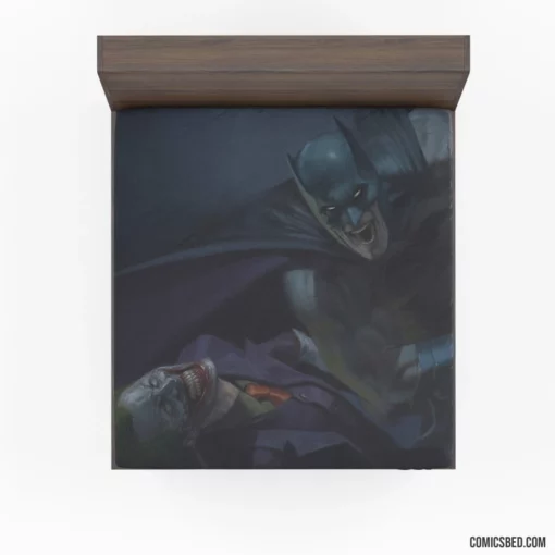 Batman Joker DC Dynamic Duo Comic Fitted Sheet 1