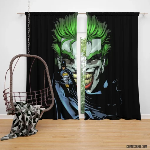 Batman Joker DC Iconic Duo Comic Curtain