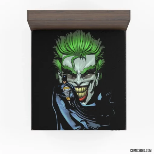 Batman Joker DC Iconic Duo Comic Fitted Sheet 1