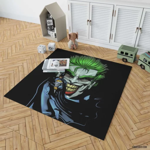 Batman Joker DC Iconic Duo Comic Rug 1