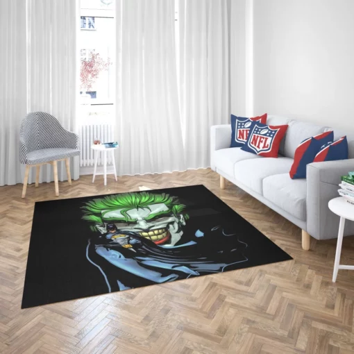 Batman Joker DC Iconic Duo Comic Rug 2