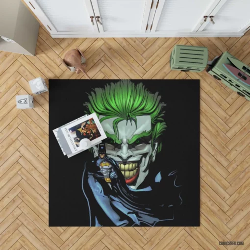 Batman Joker DC Iconic Duo Comic Rug