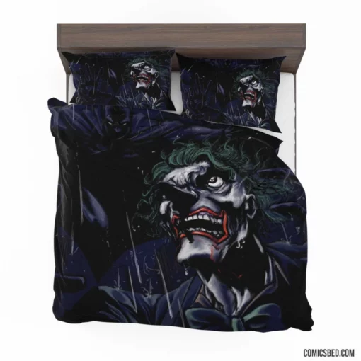 Batman Joker Dark and Chaotic Comic Bedding Set 1