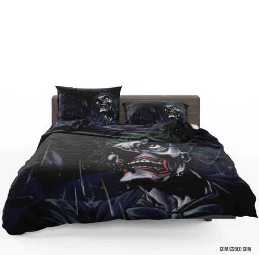 Batman Joker Dark and Chaotic Comic Bedding Set