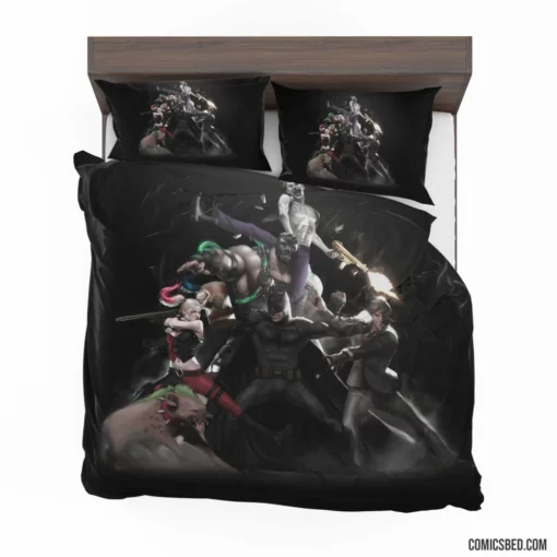 Batman Joker Harley Bane Two-Face War Comic Bedding Set 1