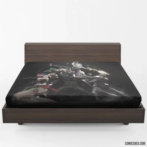 Batman Joker Harley Bane Two-Face War Comic Fitted Sheet