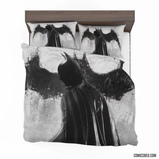 Batman Logo DC Timeless Guardian Comic Bedding Set 1