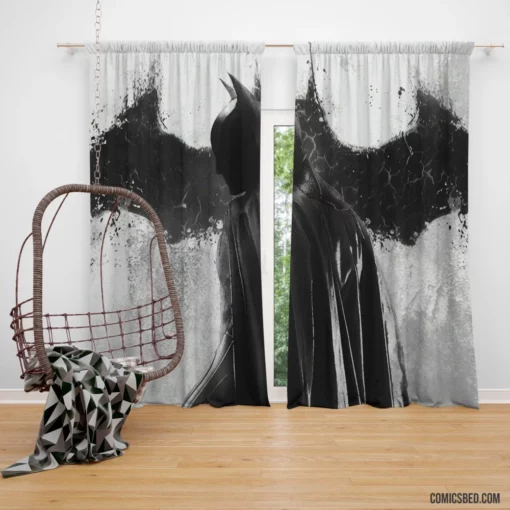 Batman Logo DC Timeless Guardian Comic Curtain