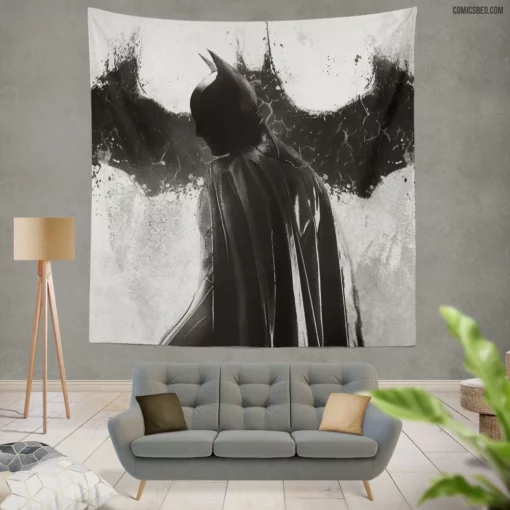 Batman Logo DC Timeless Guardian Comic Wall Tapestry