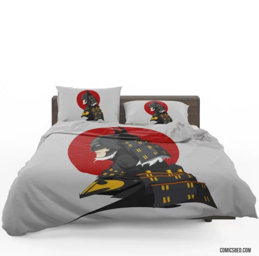 Batman Ninja Dark Feudal Knight Comic Bedding Set