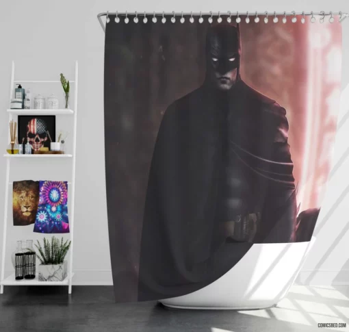 Batman Robin DC Dynamic Duo Comic Shower Curtain