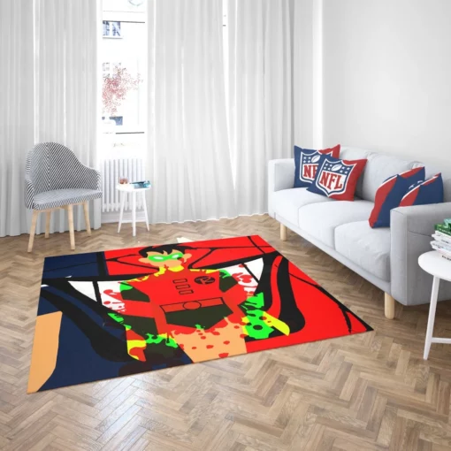 Batman & Robin Dynamic Duo Comic Rug 2