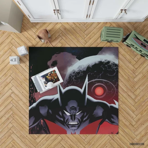 Batman Shadowed Avenger Comic Rug