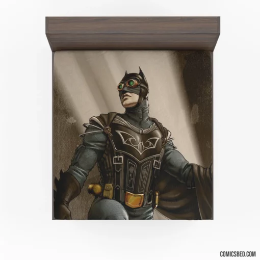 Batman Steampunk Victorian Vigilante Comic Fitted Sheet 1