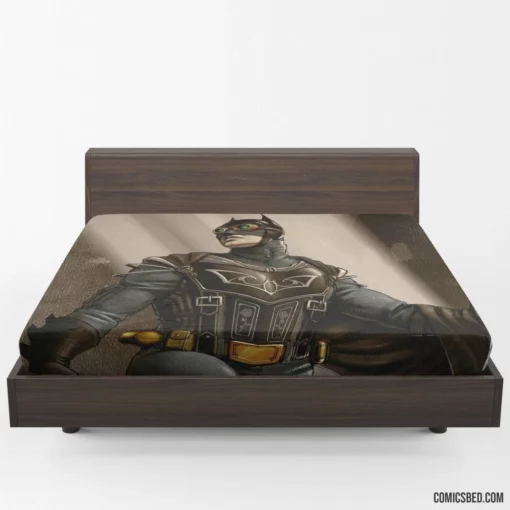 Batman Steampunk Victorian Vigilante Comic Fitted Sheet