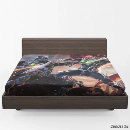 Batman Superman DC Dynamic Duo Comic Fitted Sheet