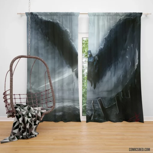 Batman Sword Wings DC Guardian Comic Curtain