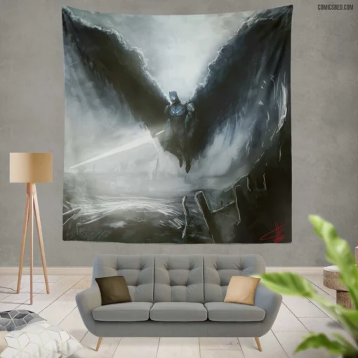 Batman Sword Wings DC Guardian Comic Wall Tapestry