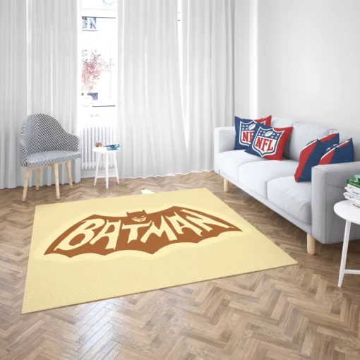 Batman Symbol DC Iconic Emblem Comic Rug 2