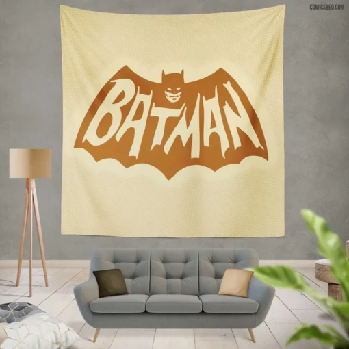 Batman Symbol DC Iconic Emblem Comic Wall Tapestry