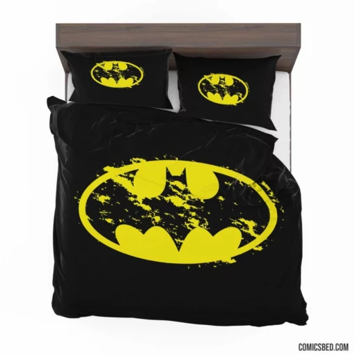 Batman Symbol Dark Knight Emblem Comic Bedding Set 1