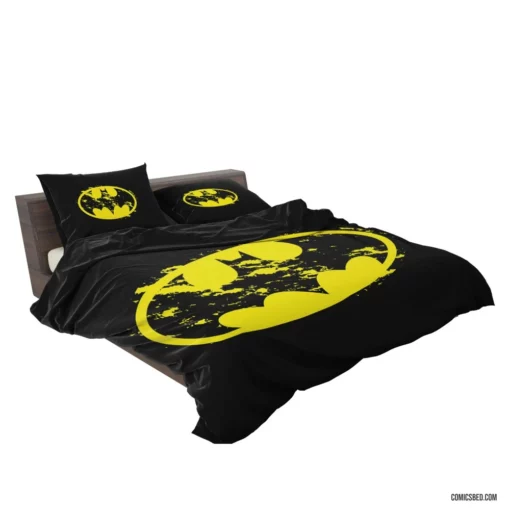 Batman Symbol Dark Knight Emblem Comic Bedding Set 2