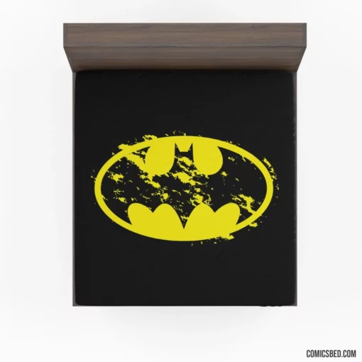 Batman Symbol Dark Knight Emblem Comic Fitted Sheet 1