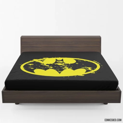 Batman Symbol Dark Knight Emblem Comic Fitted Sheet