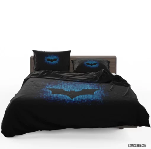 Batman Symbol Gotham Dark Protector Comic Bedding Set