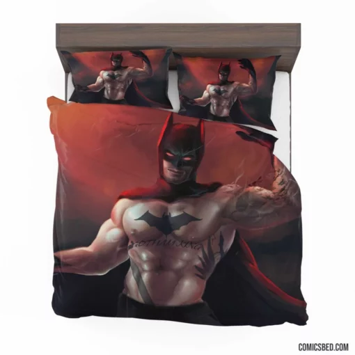 Batman Tattoo DC Dark Knight Comic Bedding Set 1