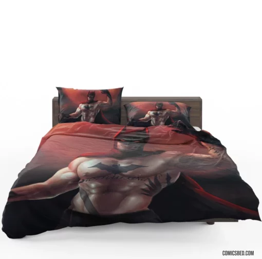 Batman Tattoo DC Dark Knight Comic Bedding Set