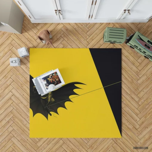 Batman The Animated Series Art Book Comic Rug