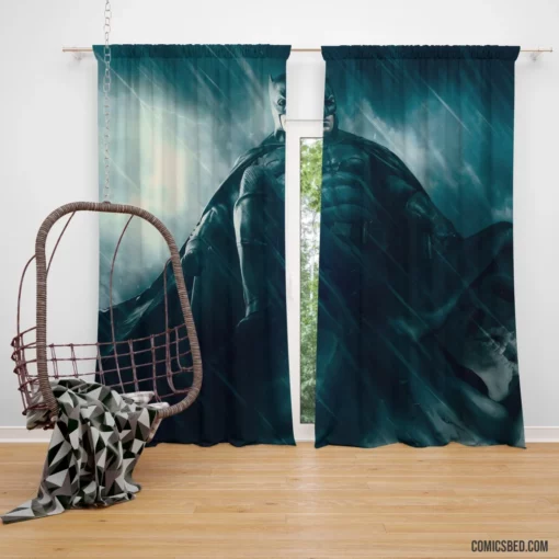 Batman The Caped Crusader Comic Curtain