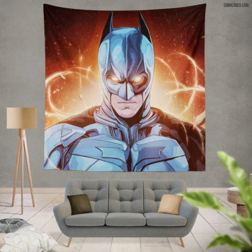 Batman The Dark Knight Adventure Comic Wall Tapestry