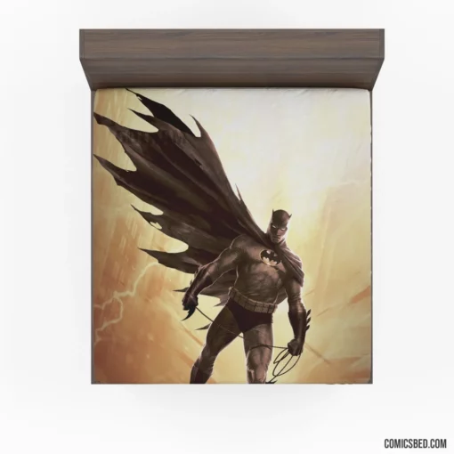 Batman The Dark Knight Returns Comic Fitted Sheet 1