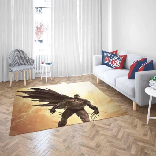 Batman The Dark Knight Returns Comic Rug 2