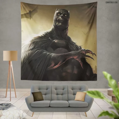 Batman Undead Dark Bat DC Guardian Comic Wall Tapestry